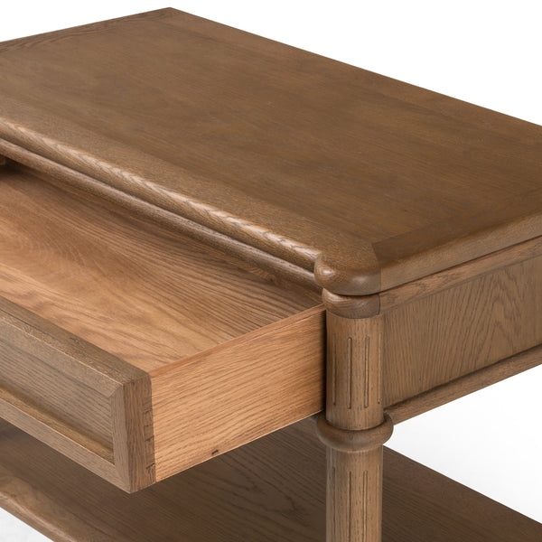 Toulouse Nightstand In Toasted Oak