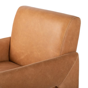 Amur Dining Armchair in Palermo Cognac