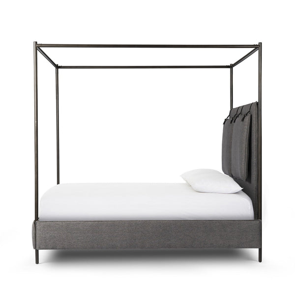 Leigh Canopy Queen Bed - San Remo Ash