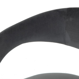 Hawkins Dining Chair-Charcoal Velvet