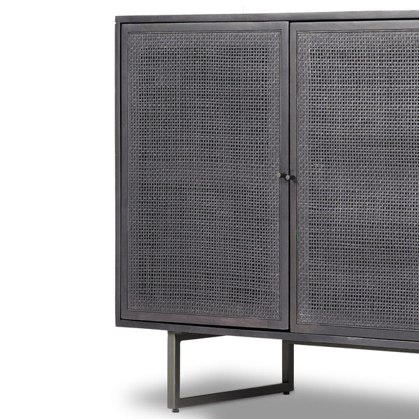 Carmel Small Cabinet - Black Wash