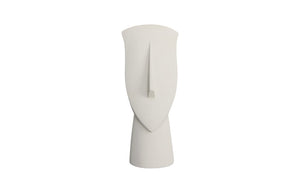 Cycladic Head, Sculpture, Classic, White Stone