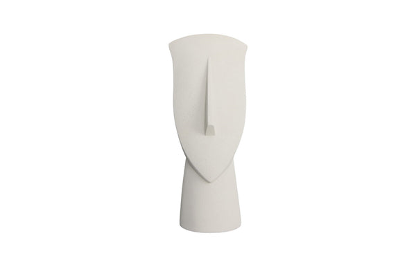 Cycladic Head, Sculpture, Classic, White Stone