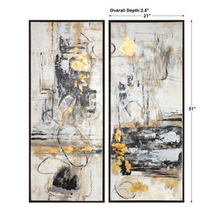 Life Scenes Hand Painted Canvases