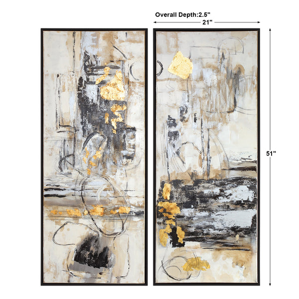 Life Scenes Hand Painted Canvases