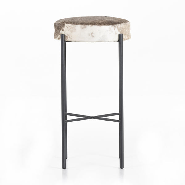 Nocona Stool In Speckled Hide In Bar