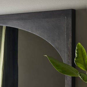 Troyes Floor Mirror - Burnished Charcoal