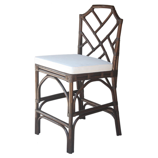Kara Rattan Counter Stool In Paloma Brown 
