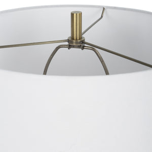 Kavos Geometric Blue Table Lamp