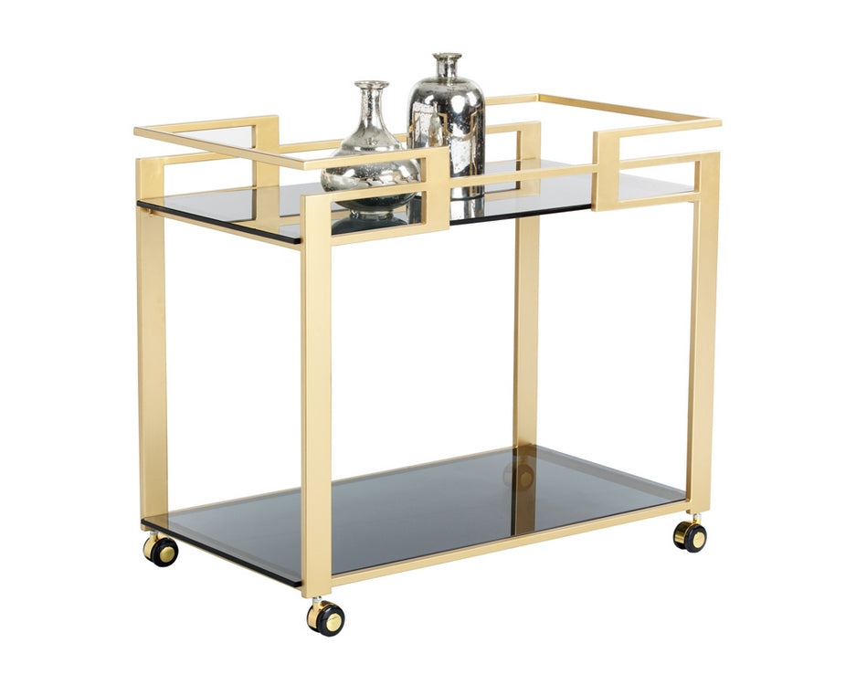 AVONDALE BAR Trolley  - GOLD