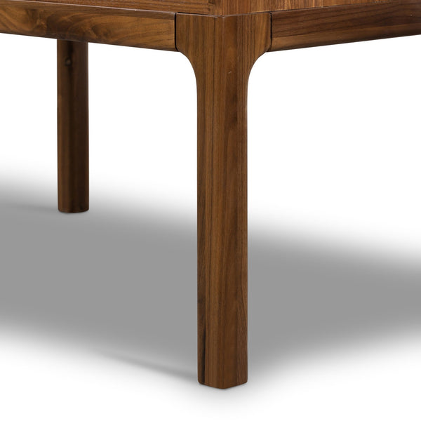 Arturo Nightstand - Natural Walnut Veneer