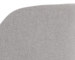 HENSLEY DINING ARMCHAIR - MINA WARM GREY