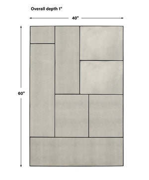Puzzle Piece Oversized Mirror
