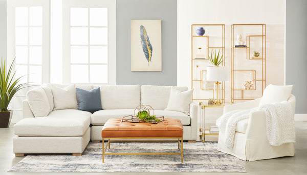 Faye Slipcover Swivel Club Chair