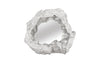 Rock Pond Mirror B, Silver Leaf