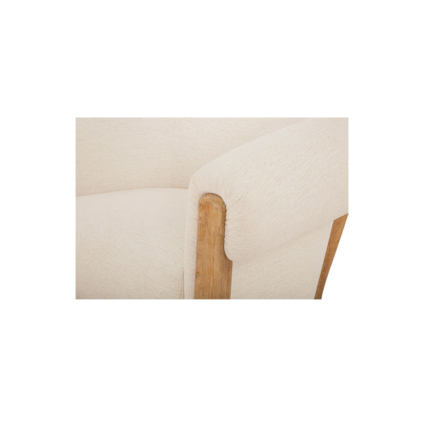 Jones Accent Chair with Rubber Wood Legs