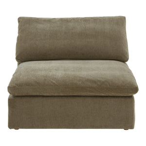 Moe's Clay Slipper Chair in Desert Sage