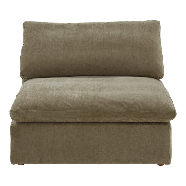 Moe's Clay Slipper Chair in Desert Sage