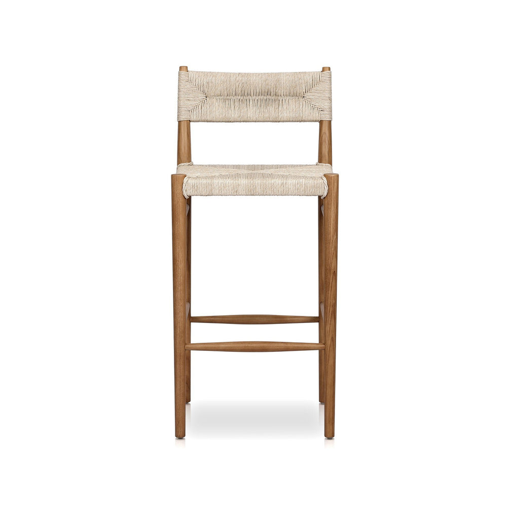 Lomas Bar + Counter Outdoor Stool - Vintage White