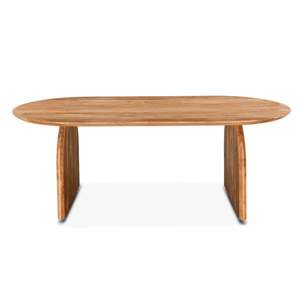 Catania 79" Dining Table, Natural Acacia