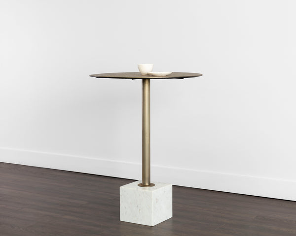 KATA BAR TABLE - WHITE MARBLE