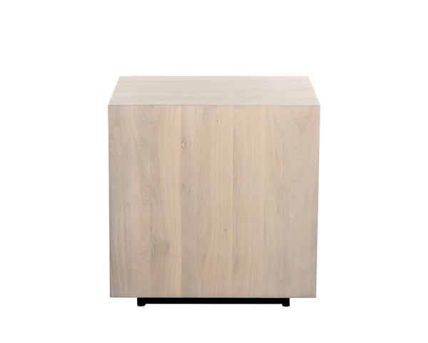 FREZCO SIDE TABLE - LIGHT OAK