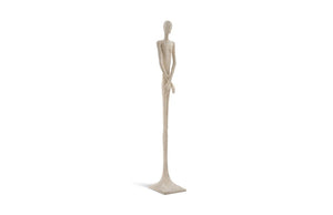 Skinny Female Sculpture, Roman Stone 84"H