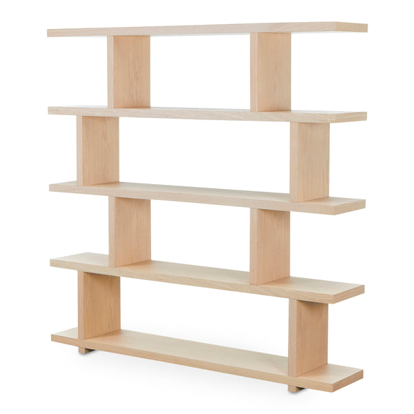 Miri Large Oak Shelf - Mid-Century Modern Style