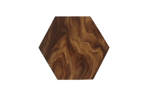 Honeycomb Side Table, Chamcha Wood, Large
