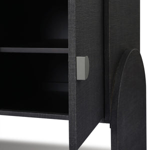 Cressida Sideboard - Black Linen