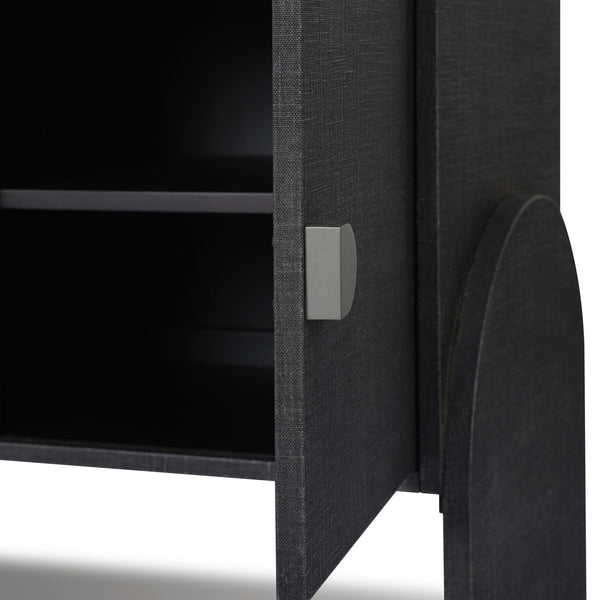 Cressida Sideboard - Black Linen