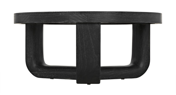 Joel Coffee Table, Cinder Black