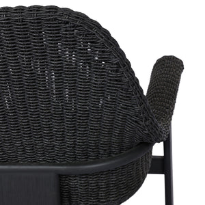 Santoro Outdoor Chair - Ellor Black
