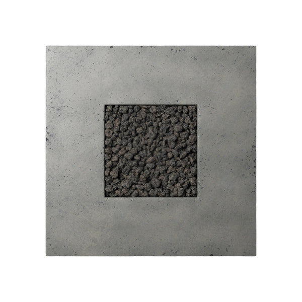 Donovan Outdoor Fire Table In Pewter Concrete