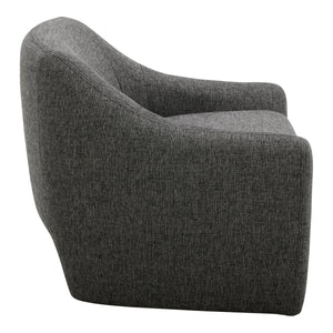 Moe's Kenzie Accent Chair in Shadowed Grey