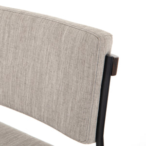Benton Dining Chair In Savile Flannel