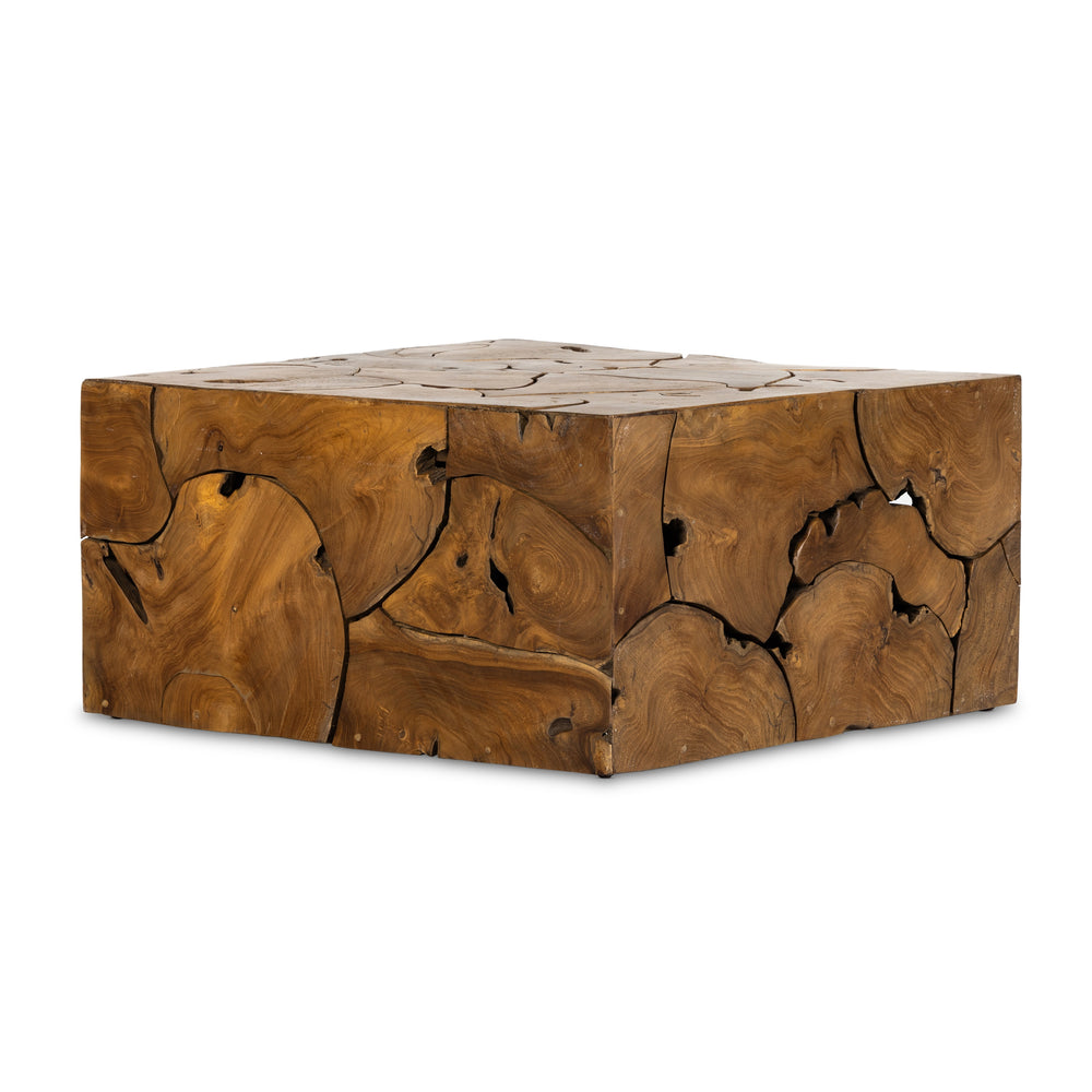 Tomlin Outdoor Bunching Table In Teak Root