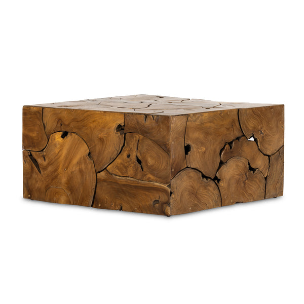 Tomlin Outdoor Bunching Table In Teak Root