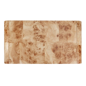 Adriel Burl Wood Coffee Table, Natural Burl
