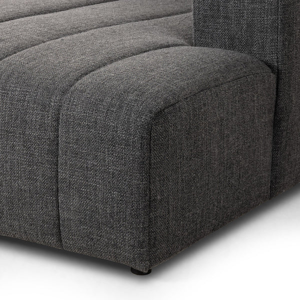 Build Your Own: Langham Channeled Sectional - Saxon Charcoal