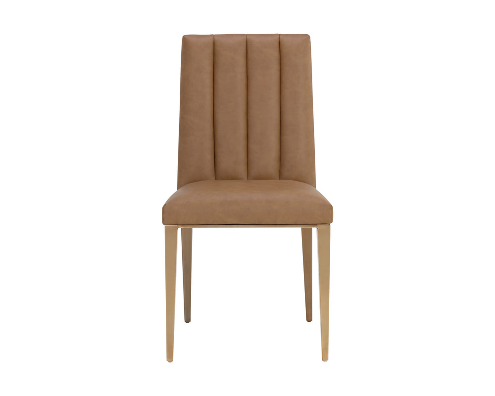 WILBUR DINING CHAIR - MILLIKEN COGNAC