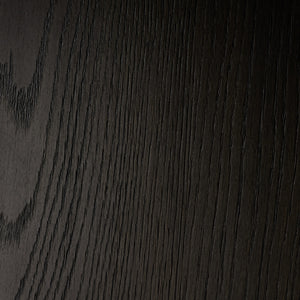 Warby Dining Table 94" in Worn Black Oak
