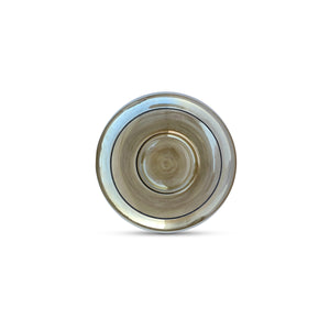 Moe's Polene Large Glass Bowl in Smoky Brown