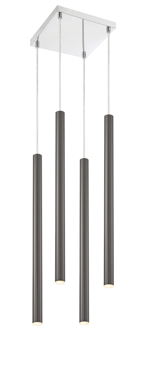 Forest 4 Light Island/Billiard in Chrome Finish