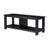 Tiburon KD TV Bench, Alto Black