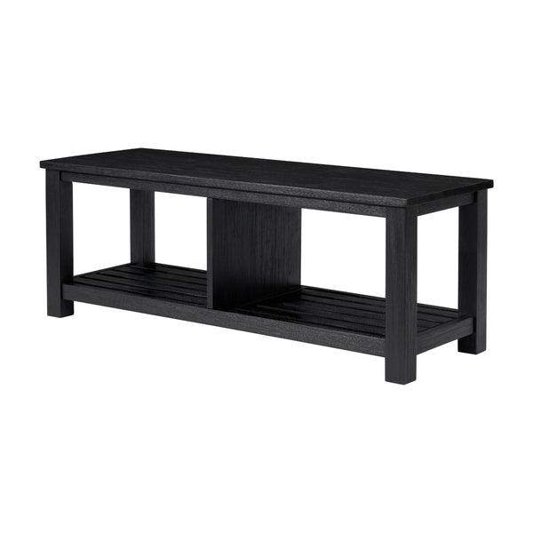Tiburon KD TV Bench, Alto Black 