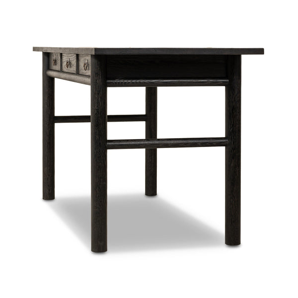 Griffith Desk - Distressed Black