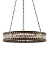 Elixir Chandelier In Bronze Verdigris
