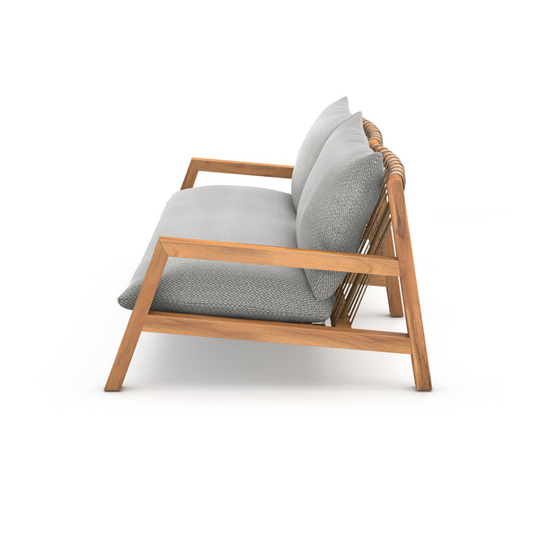 Soren Outdoor Sofa In 95" In Faye Ash
