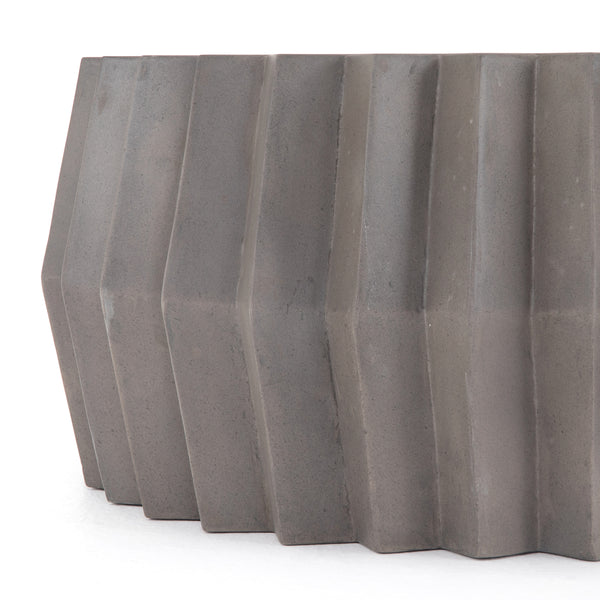 Gem Outdoor Coffee Table In Dark Grey